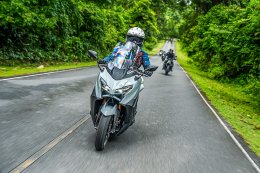 สัมผัส 2 สไตล์ อัตโนมัติ ที่แตกต่าง!!! ทดสอบขับขี่ Yamaha TMAX 2025 และ MT-09 Y-AMT