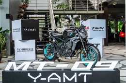 สัมผัส 2 สไตล์ อัตโนมัติ ที่แตกต่าง!!! ทดสอบขับขี่ Yamaha TMAX 2025 และ MT-09 Y-AMT