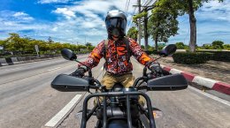 Yamaha PG-1 แฮนด์กว้าง...แต่ขี่ในเมืองคล่องกว่าที่คิด