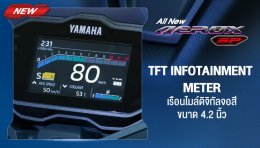 เจาะลึกหน้าจอ TFT ของ All New Yamaha AEROX SP แบบครบถ้วน!!!