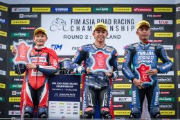 ธงไทยกระหึ่มเอเชีย! 5 นักบิดผงาดกวาดโพเดียม ซิว 2 แชมป์ ศึก Asia Road Racing สนาม 2