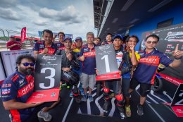 NEXZTER BRIC Superbike ดวลเดือด! "แสตมป์" คว้าชัยรุ่นใหญ่ เบนซ์ เรซซิ่ง ผงาดแชมป์สนาม 3