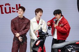 เด็กใหม่บุกบูทยามาฮ่าเปิดจักรวาลยูนีคเวิร์ส โชว์ความเป็นตัวเองกับมอเตอร์ไซค์สุดเทรนดี้ YAMAHA FAZZIO HYBRID #คันใหม่ถูกใจโน๊ะ!