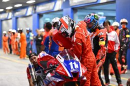 NEXZTER BRIC Superbike เช็กอินชิงดำสนามสุดท้าย นักบิดเวิลด์คลาสโผล่เซอร์ไพรส์ "แสตมป์" คว้าโพลรุ่นใหญ่