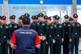 โรงเรียนนายร้อยพระจุลจอมเกล้าเยี่ยม เอช เซม มอเตอร์ เปิดประสบการณ์เรียนรู้นวัตกรรมยานยนต์ไฟฟ้า