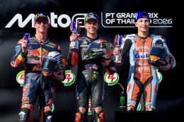 "พีที กรังด์ปรีซ์ ออฟ ไทยแลนด์" ทุบสถิติผู้ชมมากที่สุด "เบซเซ็คคี" ผงาดแชมป์สนามแรก - "มาร์เกซ" ดวงแตกยางระเบิด