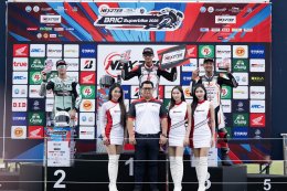 เปิดซีซั่นเดือด! NEXZTER BRIC Superbike 2026 "มิกซ์-ธนัช" พลิกเฉือนนักบิดโมโตทูประเดิมชัยสนามแรก