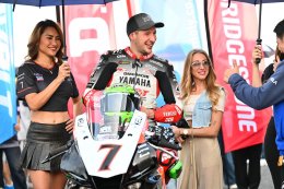 มันส์ระดับโลก! แสตมป์ แซงโค้งสุดท้ายเฉือน มิกซ์ สุดเดือด โอม-ภวัต พระเอกดังคว้าโพเดียมแรกในชีวิต