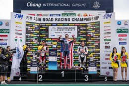ศึกเอเชีย โร้ด เรซแรกเดือดทุกคลาส! อดีตนักบิดโมโตจีพี ซิวแชมป์รุ่นใหญ่ มิกซ์-ตี-เฟอร์ นำธงชาติไทยผงาดโพเดียม