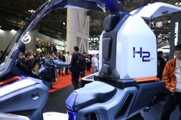 ก้าวใหม่ของ YAMAHA เปิดตัว H2 Buddy Porter Concept ต้นแบบสกู๊ตเตอร์พลังไฮโดรเจน ขับเคลื่อนอนาคตอย่างยั่งยืน