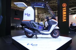 ก้าวใหม่ของ YAMAHA เปิดตัว H2 Buddy Porter Concept ต้นแบบสกู๊ตเตอร์พลังไฮโดรเจน ขับเคลื่อนอนาคตอย่างยั่งยืน