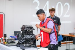 ไทยยามาฮ่ามอเตอร์ จัดการแข่งขันทักษะวิชาชีพ สาขาวิชารถจักรยานยนต์ ปีที่ 6