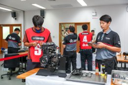 ไทยยามาฮ่ามอเตอร์ จัดการแข่งขันทักษะวิชาชีพ สาขาวิชารถจักรยานยนต์ ปีที่ 6