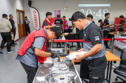 ไทยยามาฮ่ามอเตอร์ จัดการแข่งขันทักษะวิชาชีพ สาขาวิชารถจักรยานยนต์ ปีที่ 6