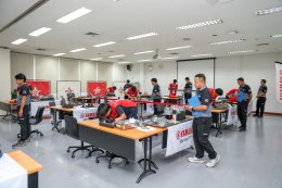 ไทยยามาฮ่ามอเตอร์ จัดการแข่งขันทักษะวิชาชีพ สาขาวิชารถจักรยานยนต์ ปีที่ 6