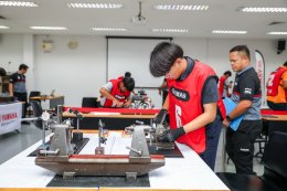 ไทยยามาฮ่ามอเตอร์ จัดการแข่งขันทักษะวิชาชีพ สาขาวิชารถจักรยานยนต์ ปีที่ 6