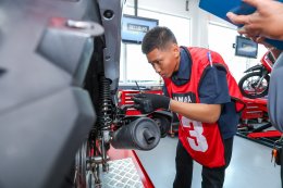 ไทยยามาฮ่ามอเตอร์ จัดการแข่งขันทักษะวิชาชีพ สาขาวิชารถจักรยานยนต์ ปีที่ 6