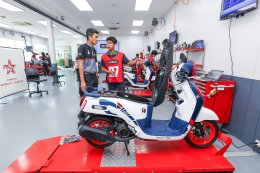 ไทยยามาฮ่ามอเตอร์ จัดการแข่งขันทักษะวิชาชีพ สาขาวิชารถจักรยานยนต์ ปีที่ 6