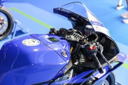 YAMAHA R9 Replica  DNA ตัวแข่งที่จับต้องได้ ดาวเด่นแห่งบูท YamahaGP Pavilion ในศึก ThaiGP 2026
