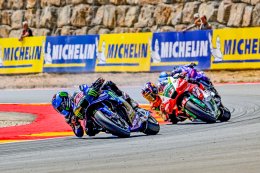 กวาร์ตาราโร-รินส์ ยกระดับรถแข่ง YZR-M1 แม้เจองานหิน สปรินต์เรซ โมโตจีพี อรากอน