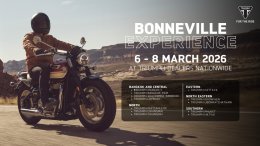 ไทรอัมพ์ มอเตอร์ไซเคิลส์ จัดกิจกรรม Bonneville Experience Demo Day