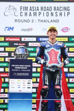 ตี-อนุภาพ  ไอเดีย-กฤตภัทร คว้าโพเดียมโฮมเรซ ยามาฮ่า ไทยแลนด์ เรซซิ่งทีม พร้อมลุยศึกเอเชีย สนาม 3 ที่ ญี่ปุ่น