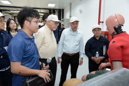 IMC สื่อสากล ผู้จัดงาน "MOTOR EXPO" เยี่ยมชมศูนย์ทดสอบยานยนต์และยางล้อแห่งชาติ