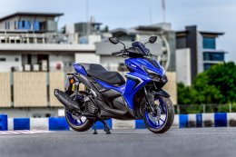 All New Yamaha AEROX สปอร์ตสุดขีด...สปีดสุดมันส์ มาพร้อมกับสีสุดเร้าใจด้วยกัน 3 สี