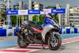 All New Yamaha AEROX สปอร์ตสุดขีด...สปีดสุดมันส์ มาพร้อมกับสีสุดเร้าใจด้วยกัน 3 สี