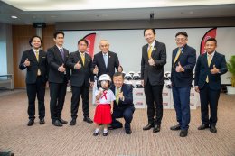 ยามาฮ่าเดินหน้าสานต่อความห่วงใย มอบหมวกนิรภัยขนาดเล็ก 500 ใบ แก่คณะกรรมการบูรณาการกู้ชีพฉุกเฉิน และความปลอดภัยทางถนน (วุฒิสภา)