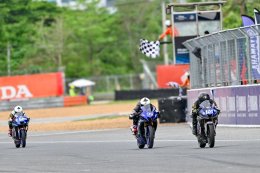 ยามาฮ่าระเบิดความมันศึกทางเรียบระดับอาชีวศึกษา YAMAHA Moto Challenge 2024 Season 9 ดวลคันเร่งสนามแรก ที่เซอร์กิตช้างฯ