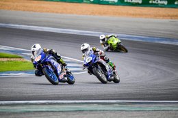 ยามาฮ่าระเบิดความมันศึกทางเรียบระดับอาชีวศึกษา YAMAHA Moto Challenge 2024 Season 9 ดวลคันเร่งสนามแรก ที่เซอร์กิตช้างฯ