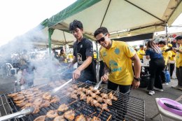 ยามาฮ่าร่วมฉลองงาน ลมหายใจของแผ่นดิน ร่วมออกบูธร้านอาหารปันสุขจัดโรงทานในการร่วมฉลองการเฉลิมพระชนมพรรษา 6 รอบ พระบาทสมเด็จพระเจ้าอยู่หัว สุดอลังการ รวมพลังชาวบุรีรัมย์สุดยิ่งใหญ่