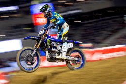 ทัพนักบิดยามาฮ่า ฟอร์มหรู AMA Supercross สนาม 3