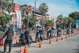 ระเบิดความมันกลางเมือง ! ยามาฮ่าชวนสายซิ่งมาสัมผัสประสบการณ์ขับขี่ ALL NEW YAMAHA NMAX TECH MAX ที่โลตัส ศรีนครินทร์