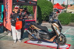 ระเบิดความมันกลางเมือง ! ยามาฮ่าชวนสายซิ่งมาสัมผัสประสบการณ์ขับขี่ ALL NEW YAMAHA NMAX TECH MAX ที่โลตัส ศรีนครินทร์