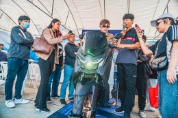 ระเบิดความมันกลางเมือง ! ยามาฮ่าชวนสายซิ่งมาสัมผัสประสบการณ์ขับขี่ ALL NEW YAMAHA NMAX TECH MAX ที่โลตัส ศรีนครินทร์