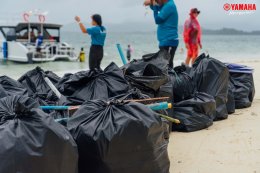 ยามาฮ่าร่วมพันธมิตรจัดกิจกรรม Yamaha Beautiful Oceans เก็บขยะชายหาด ณ เกาะนาคาใหญ่ และ เกาะรัง จ.ภูเก็ต รวมพลังฟื้นฟูแหล่งท่องเที่ยวทางทะเลไทยอย่างยั่งยืน