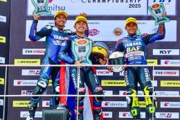 ทัพนักบิดไทยยามาฮ่า พลิกเกมสุดโหด ARRC ไอเดีย-กฤตภัทร ปลดล็อก คว้าชัยแรกที่ มาเลเซีย ตี-อนุภาพ โชว์ฟอร์มดุ ! แซงจากท้ายเบิ้ลโพเดียม