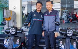 ยามาฮ่าเสริมแกร่งนักกีฬาอีสปอร์ตปราสาทสายฟ้าต่อเนื่อง มอบรถ FAZZIO จำนวน 10 คัน