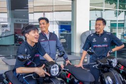 ยามาฮ่าเสริมแกร่งนักกีฬาอีสปอร์ตปราสาทสายฟ้าต่อเนื่อง มอบรถ FAZZIO จำนวน 10 คัน