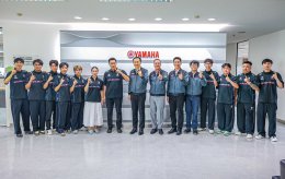 ยามาฮ่าเสริมแกร่งนักกีฬาอีสปอร์ตปราสาทสายฟ้าต่อเนื่อง มอบรถ FAZZIO จำนวน 10 คัน