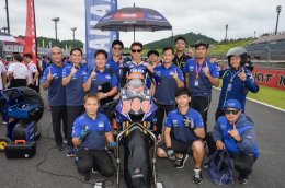 อนุภาพ งัดฟอร์มเก่ง ! แซงดุเข้าวินเรซแรก ซูเปอร์สปอร์ต กฤตภัทร บู๊แหลกซิวท็อป 4 เอเชียโร้ด เรซซิ่ง ที่ โมเตกิ