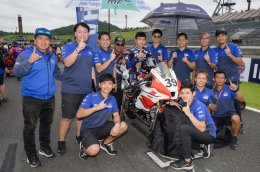 อนุภาพ งัดฟอร์มเก่ง ! แซงดุเข้าวินเรซแรก ซูเปอร์สปอร์ต กฤตภัทร บู๊แหลกซิวท็อป 4 เอเชียโร้ด เรซซิ่ง ที่ โมเตกิ