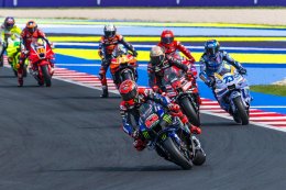 "กวาร์ตาราโร" เค้นสุดพลัง ! คว้าท็อป 8 โมโตจีพี สนาม 16 มิซาโน