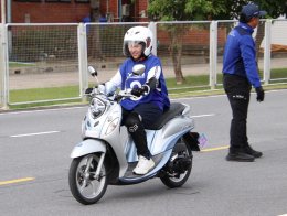 ยามาฮ่าจัดอบรมหลักสูตรขับขี่รถจักรยานยนต์ How to Ride ให้สมาชิกสมาคมผู้สื่อข่าวรถยนต์ และรถจักรยานยนต์ไทย (สรยท.)