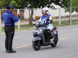 ยามาฮ่าจัดอบรมหลักสูตรขับขี่รถจักรยานยนต์ How to Ride ให้สมาชิกสมาคมผู้สื่อข่าวรถยนต์ และรถจักรยานยนต์ไทย (สรยท.)