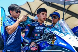 ตี-อนุภาพ ผงาดโพเดียม ARRC เรซแรก ไอเดีย-กฤตภัทร พิสูจน์หัวใจนักสู้ที่ เซปังฯ
