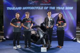 All New YAMAHA NMAX TECH MAX คว้ารางวัลใหญ่ Motorcycle of The Year 2025 จากสมาคมผู้สื่อข่าวรถยนต์และรถจักรยานยนต์ไทย