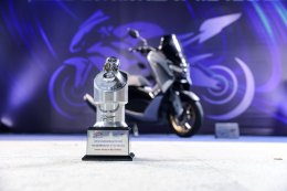 All New YAMAHA NMAX TECH MAX คว้ารางวัลใหญ่ Motorcycle of The Year 2025 จากสมาคมผู้สื่อข่าวรถยนต์และรถจักรยานยนต์ไทย